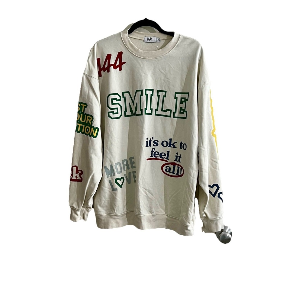 The Mayfair Group Affirmations Crewneck Sweatshirt - Size L/XL